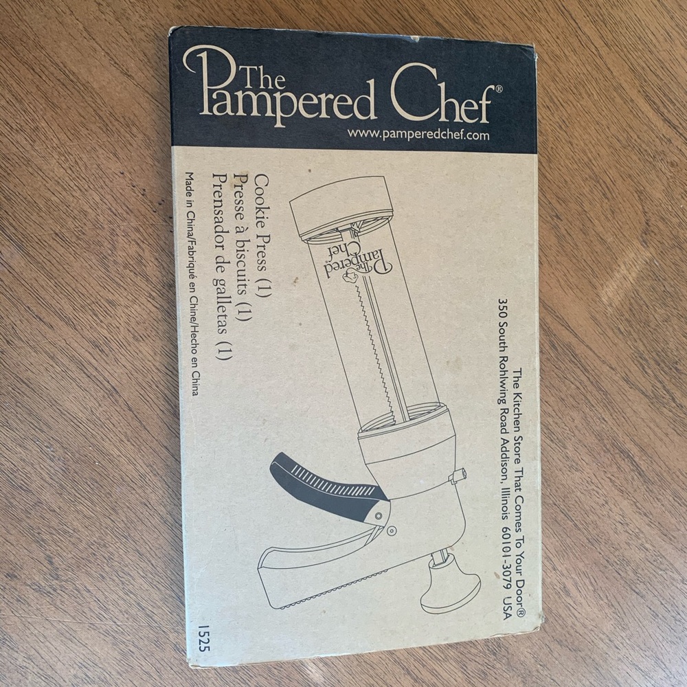 Pampered Chef Cookie Press (1525)